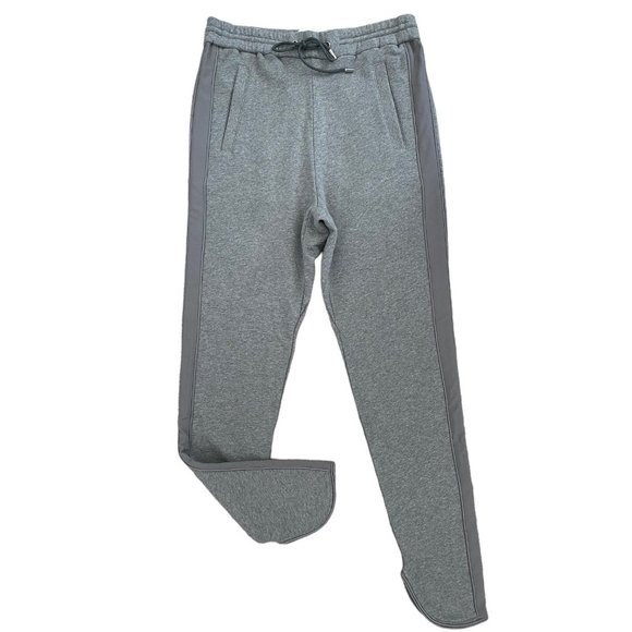 3.1 Phillip Lim Pants - 3.1 Phillip Lim Track Pants Heather Gray Side Stripe Cotton Pull-On Pant XS